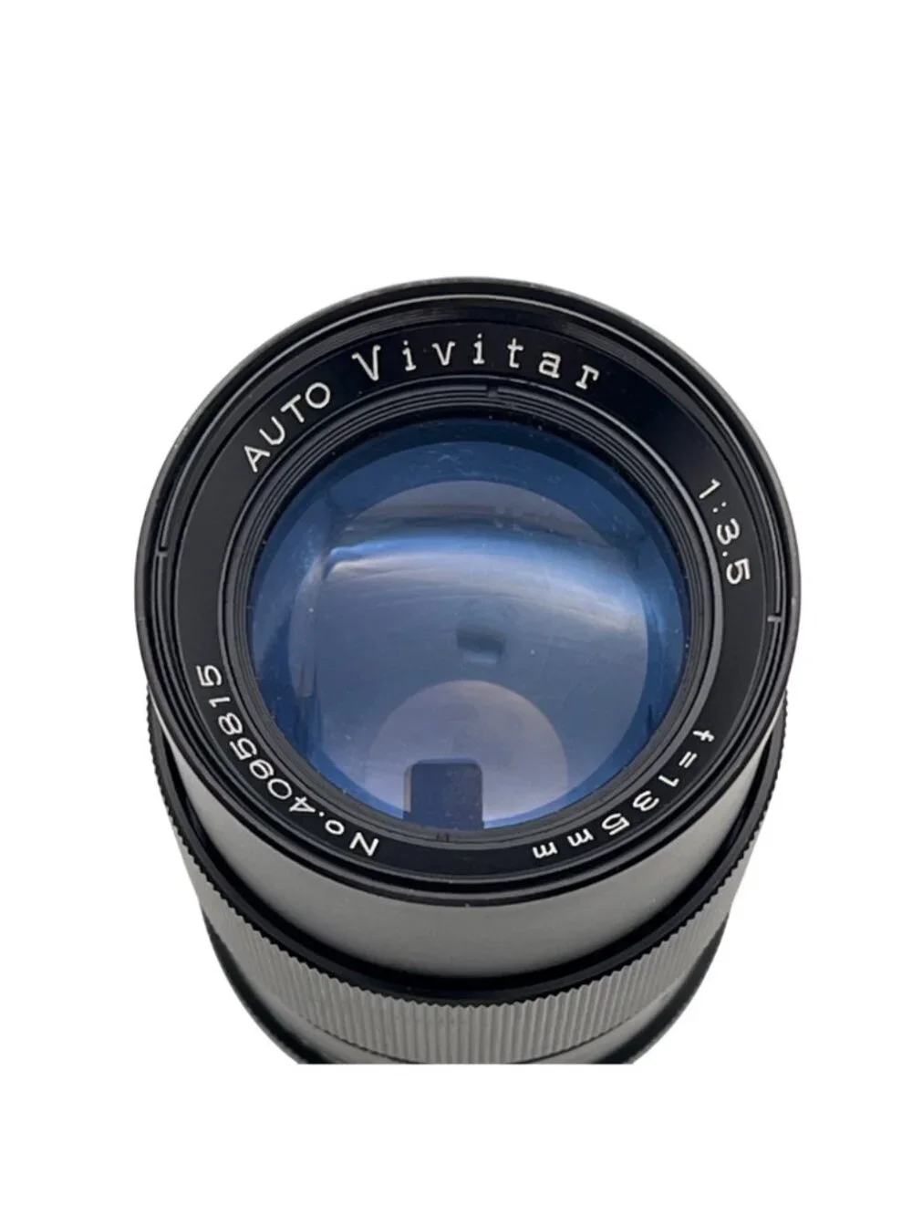 Vivitar Auto f=135mm 1/3.5 Camera Telephoto Lens & Case No. 4095815 Japan Made